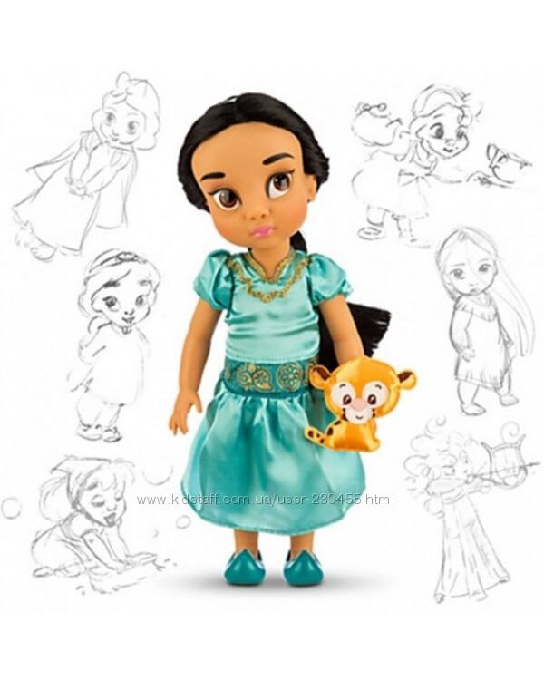 Disney Animators Collection Jasmine Дисней Аниматоры Жасмин