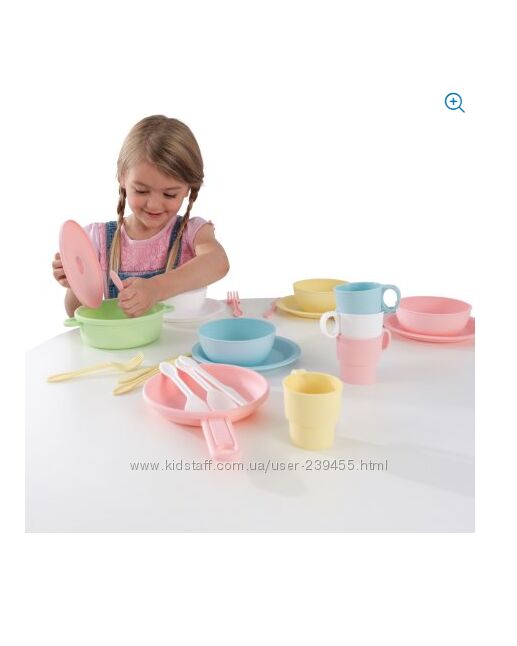 KidKraft 27 Pc Cookware Playset  Primary Посудка детская 27 предметов