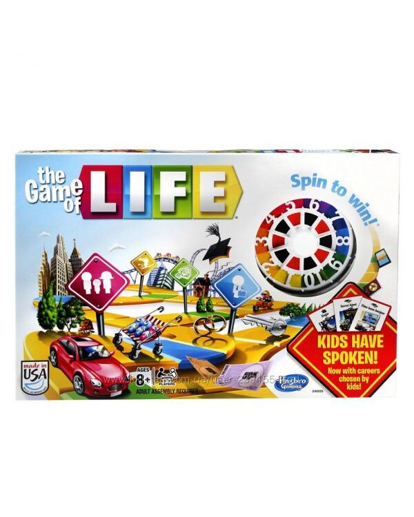 Hasbro The Game of Life Game Игра в жизнь