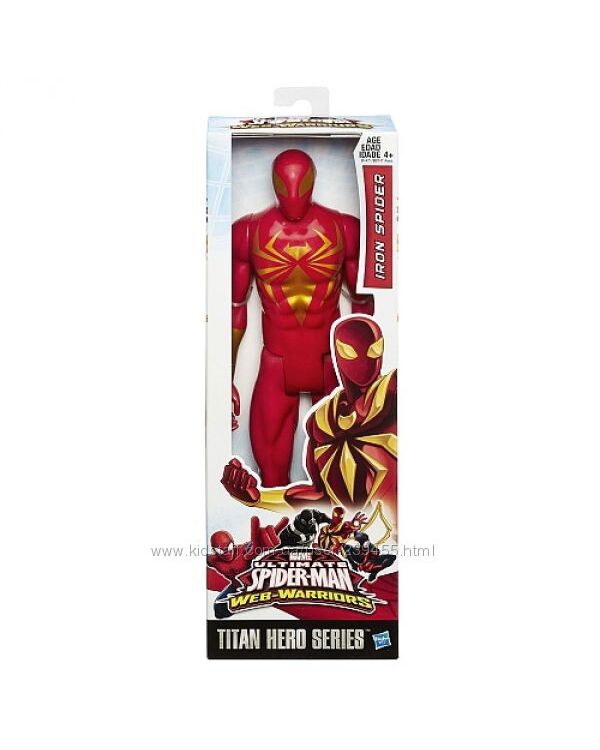 Spider-Man Titan Hero Series Iron Spider Figure Игрушка Железный человек