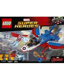 LEGO Super Heroes Конструктор Лего супергерои 76076 Капитан Америка