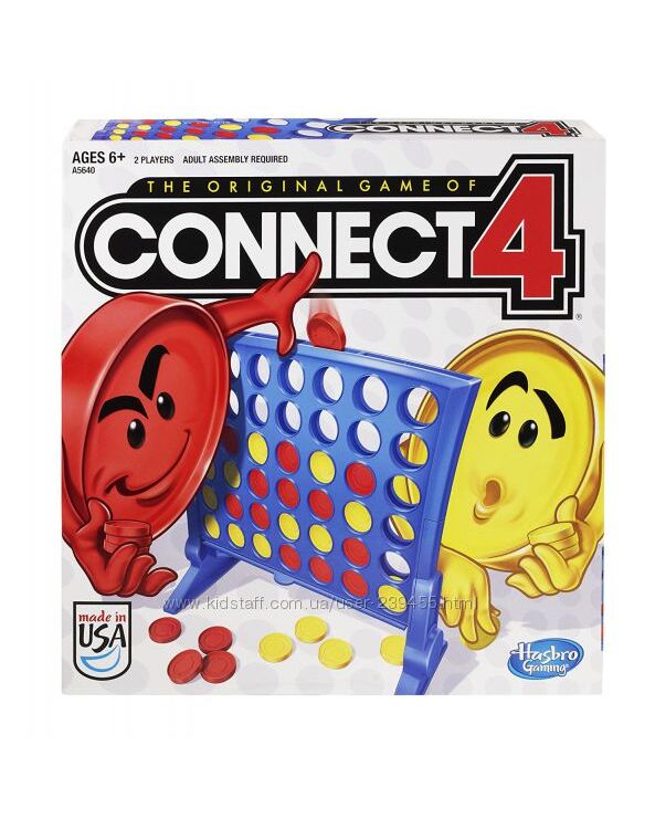 Connect 4 Game Hasbro настольная игра Собери 4-ку 4 в ряд