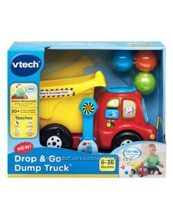 VTech Drop and Go Dump Truck Развивающая музыкальная машина Витеч