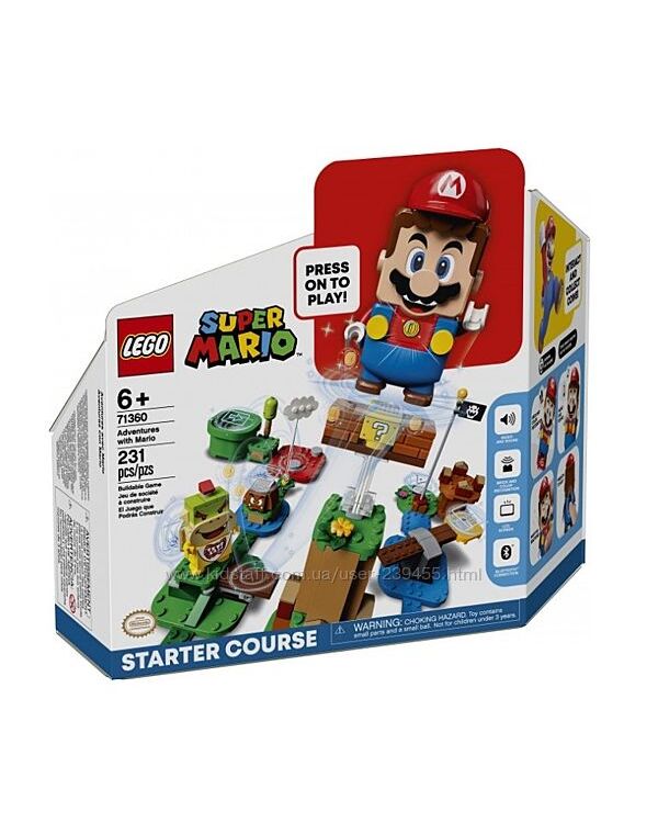 Конструктор Лего 71360  LEGO Super Mario Приключения вместе с Марио 