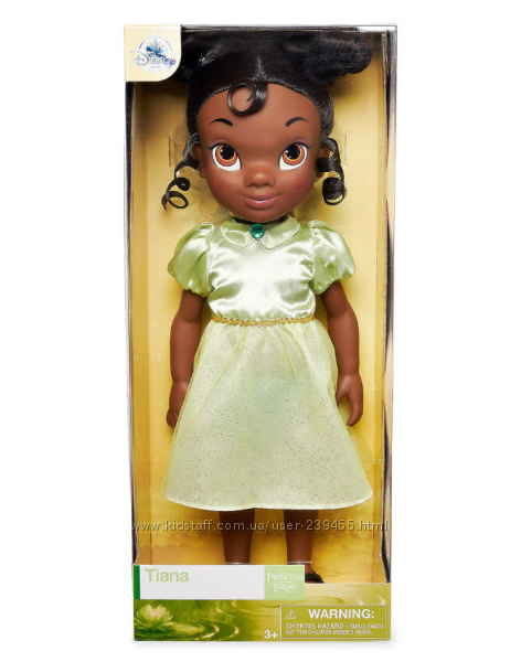 Малышка кукла Тиана аниматор дисней 40 см Tiana Toddler Princess 