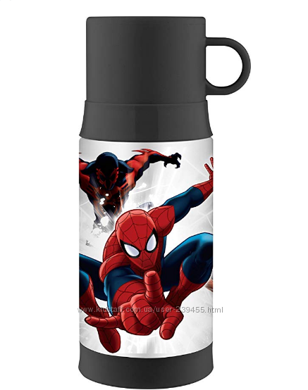 Термос с кружкой 355 мл Человек паук Thermos Funtainer Spiderman