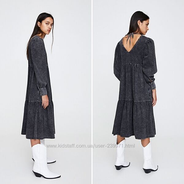 Джинсова сукня Pull&Bear M