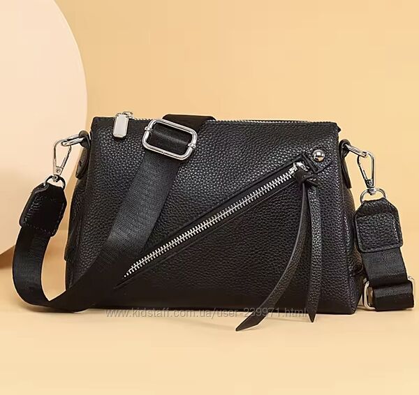 Сумка кросбоді шкіряна