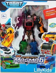 Тобот Magma 6, робот-трансформер 6 в 1 , арт. 535. Магма 6