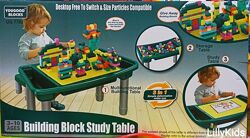 Ігровий набір Дитячий столик з конструктором Table block UG7702