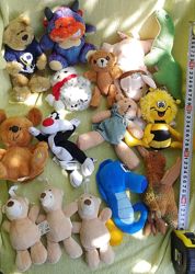 Мягкие игрушки из личной коллекции, США, Англия, Германия