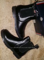 Ботинки кожаные Kangol Челси Англия, размер 37, стелька 23