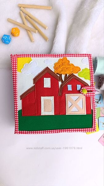 Планшет з тваринами ферми для дітей від півтора року.