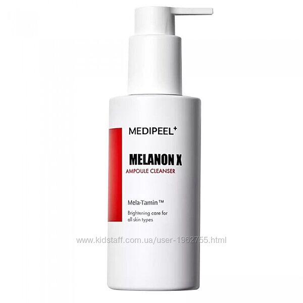 Пінка для вмивання medi-peel melanon x ampoule cleanser 150ml