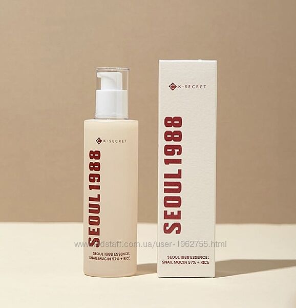 Есенція з муцином равлика k-secret Seoul 1988 snail mucin essence 100ml