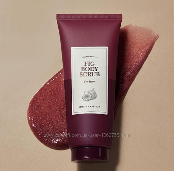 Скраб для тіла з інжиром I&acutem From fig body scrub 200ml
