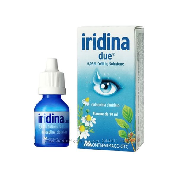 Итальянские капли для глаз iridina, капли иридина