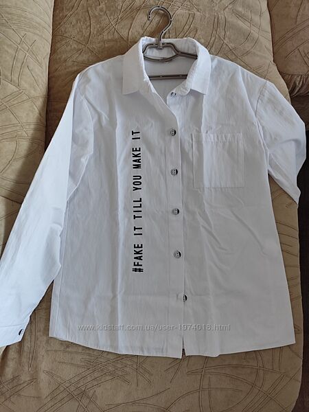 Блузка-рубашка 158р.