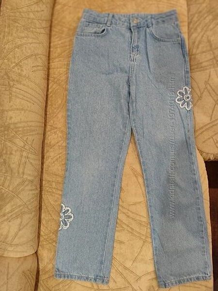 Джинси для дівчинки 140-146 р.