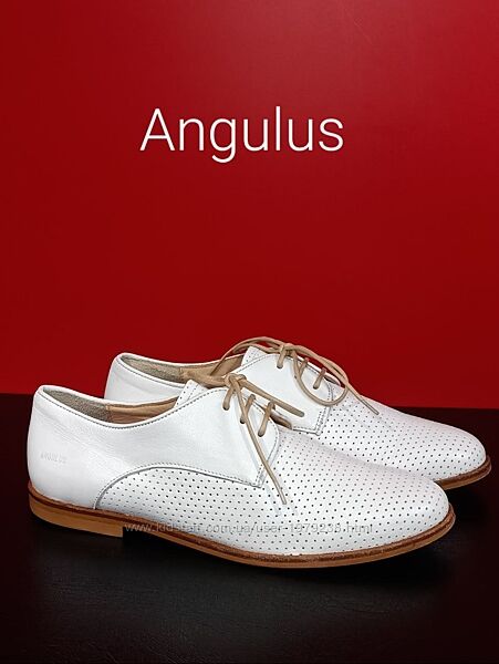Кожаные женские туфли Angulus Оригинал