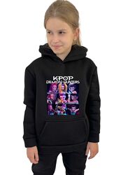 KPOP demon hunters толстовка фліс 110-164рр