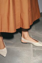 Шкіряні слінгбеки ZARA