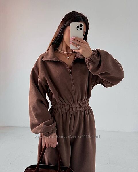 Стильные, теплые комбинезоны