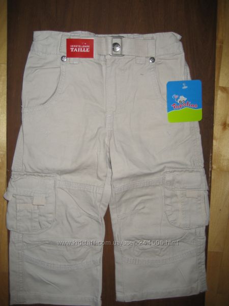 Продам брюки с ремнем рост 86, Topolino, 6 карманов, плотный джинс