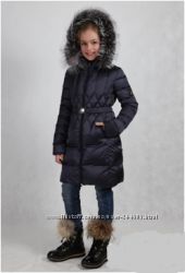 Пуховик зимнее пальто Borelli Италия на рост 150-160 см р 14 лет