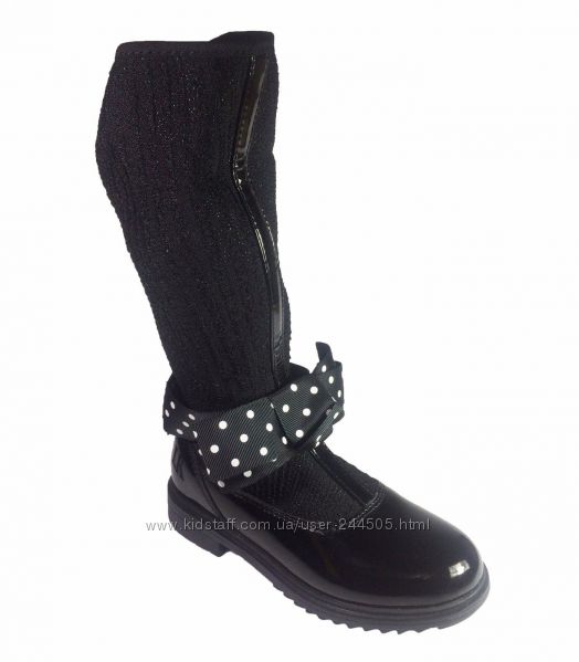 Сапоги чулки демисезонные р 35-36 Lelli Kelly Италия 