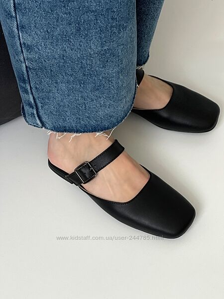 Стильні слінгбеки з натуральної шкіри в наявності.