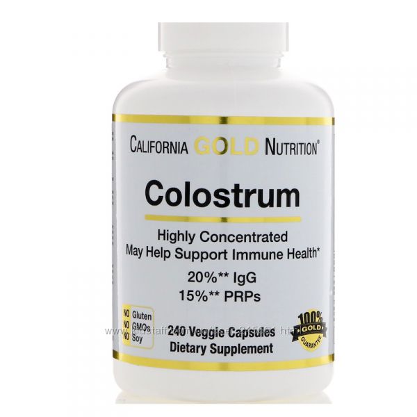 Поддержка иммунитета, концентрированное молозиво, 240шт Colostrum колострум