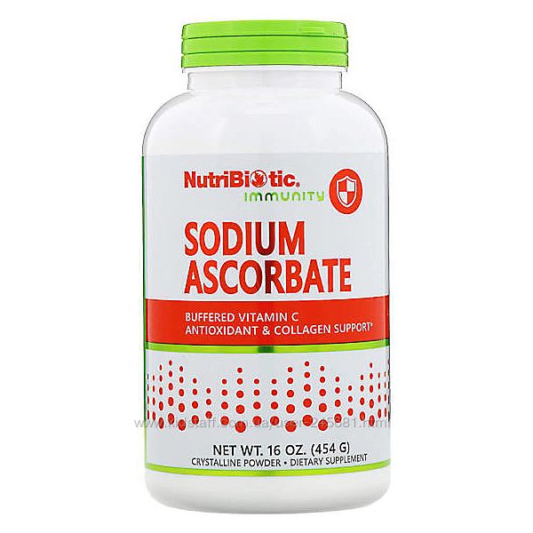 NutriBiotic, Лучшая форма витамина С Аскорбат натрия,  227 г