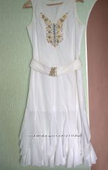 Шикарный батистовый сарафан PAOLA на высокую крупненькую девушку