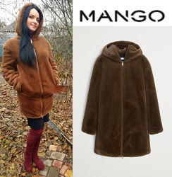 SAle Теплая плюшевая шубка Mango 