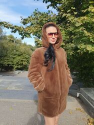 sale Мимишная плюшевая шубка mango меховое пальто XS/S/M