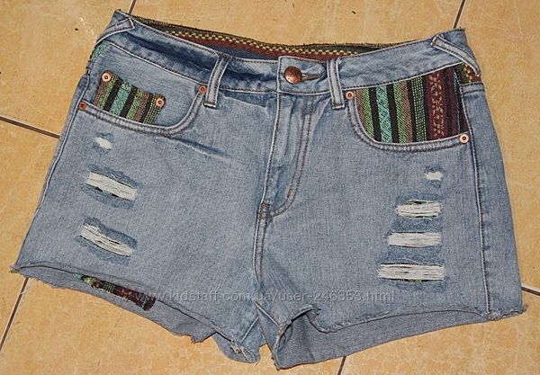 Стильные джинсовые шорты  FB Sister размер M