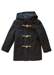 Пальто дитяче демісезонне CLE´MODE шерстяне для хлопчика, сірий, 128 см