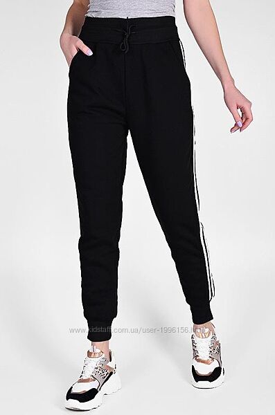 Жіночі утеплені спортивні штани брюки на флісі