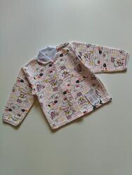 Бавовняна кофта для малюків кофточка на гудзиках