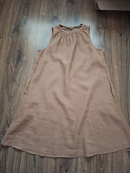 Льняна сукня Benetton, розмір XS-S.