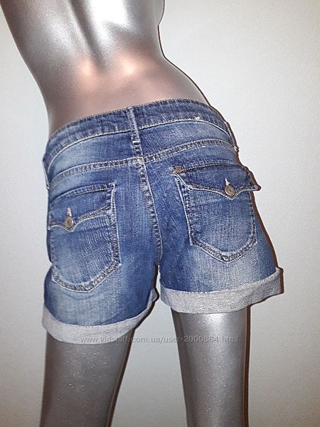 Шорты джинсовые женские, летние шорты, шортики на девушку размер EUR 40