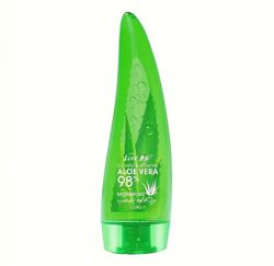 Універсальний гель Wokali Aloe Vera 120 мл для  обличчя тіла натуральний 