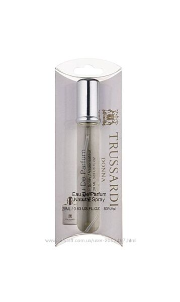 Trussardi Donna 20 мл Жіноча туалетна вода стійка елітний парфуми шлейфовий