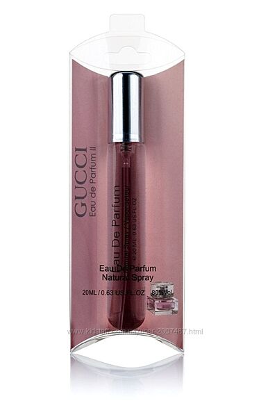 Gucci Eau de Parfum II 20 мл Жіноча туалетна вода стійка елітний парфуми 