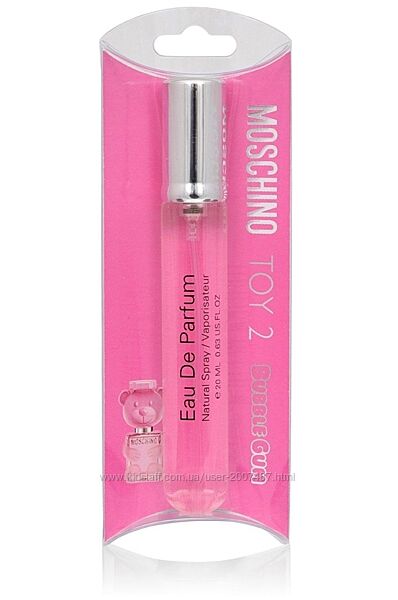 Moschino Toy 2 Bubble Gum 20 мл Жіноча туалетна вода стійка елітний парфуми