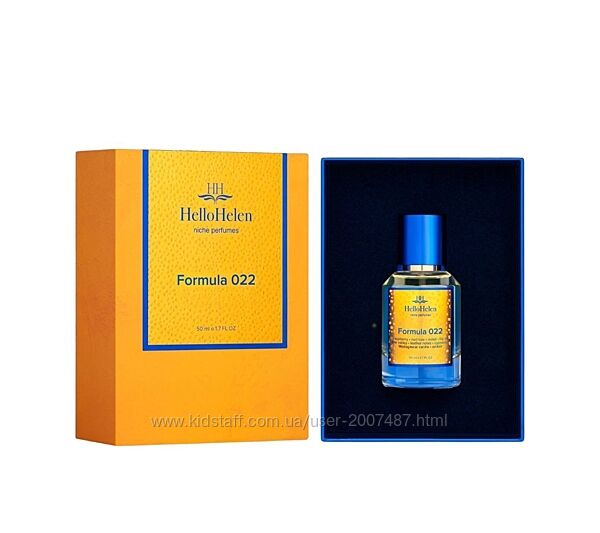 Formula 022 парфуми чоловічі стійкий елітний бренд Hello Helen
