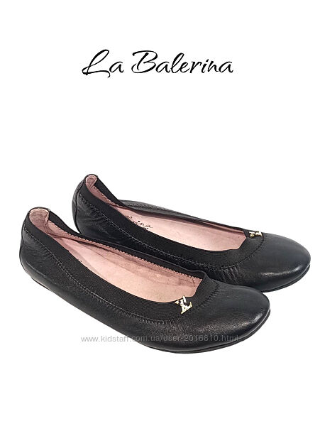 Кожаные балетки La Ballerina Оригинал