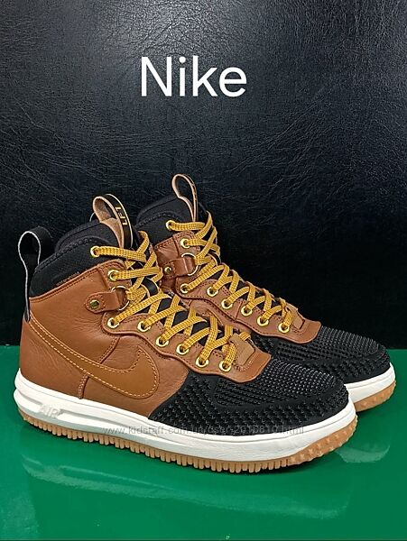 Кожаные кроссовки Nike Lunar Force 1 Duckboot Оригинал