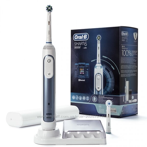Зубная щетка Oral-B Smart 6 6000N D700.525.5XP 3 насадки